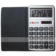 8-значный карманный калькулятор с двойной картой с черной бумажкой (LC303B)